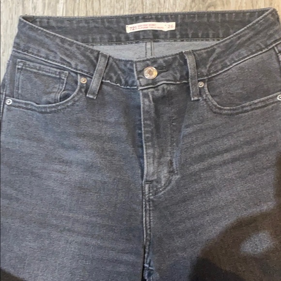 Levis high rise skinny jeans - Picture 4 of 6